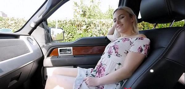  Sexy Superslut Stepsis Aria Banks Sucks Off Brother In His Car